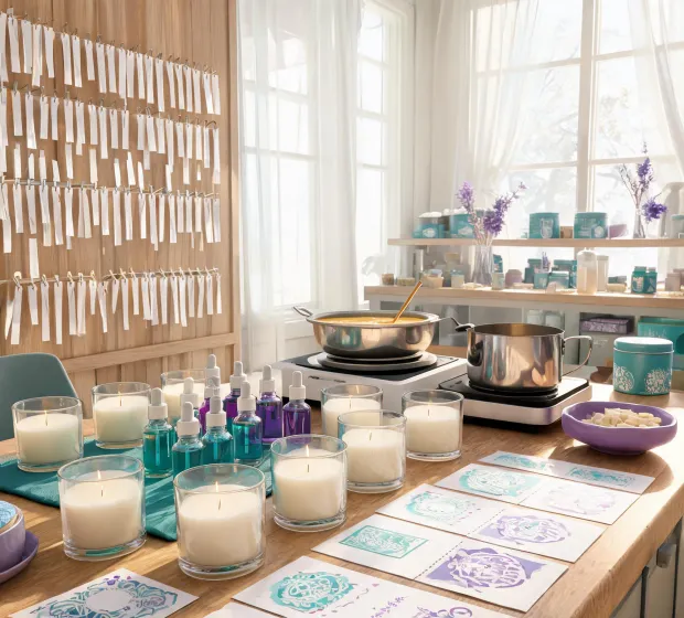 Village Candle maker studio