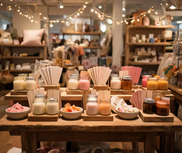 Village Candle display service