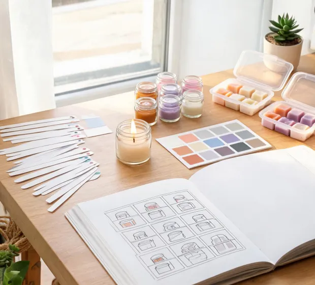 Fragrance planning desk